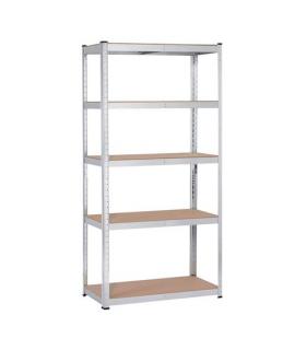 Blim Estanteria Galvanizada 5 Baldas Ajustables - Medidas 180x90x40cm - Peso Max. 175kg por Balda