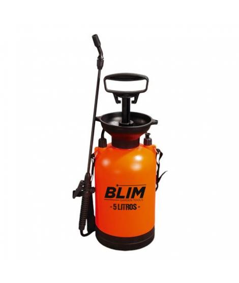 Blim Sulfatadora/Pulverizador de Mano 5L - Bomba con Presion hasta 3 bar - Boquilla Regulable - Correa para Colgar al Hombro