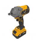 Blim Llave Impacto S/Carbones 850Nm - 20V - Bateria 4Ah - Color Amarillo