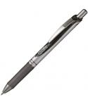 Pentel Energel Boligrafo de Bola Retractil - Punta 0.7mm - Trazo 0.35mm - Tinta Gel - Recargable - Grip de Agarre - Clip de Meta