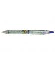 Pilot Boligrafo de Bola Retractil B2P Ecoball BeGreen - Punta Redonda 1mm - Trazo 0.27mm - 86,64% de Plastico Reciclado - Recarg