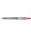 Pilot Boligrafo de Bola Retractil B2P Ecoball BeGreen - Punta Redonda 1mm - Trazo 0.27mm - 86,64% de Plastico Reciclado - Recarg