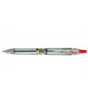 Pilot Boligrafo de Bola Retractil B2P Ecoball BeGreen - Punta Redonda 1mm - Trazo 0.27mm - 86,64% de Plastico Reciclado - Recarg