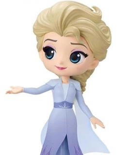 Banpresto Disney Characters Q Posket Frozen 2 Vol. 2 Elsa - Figura de Coleccion - Altura 14cm aprox. - Fabricada en PVC y ABS