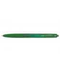Pilot Boligrafo de Bola Retractil SuperGrip G - Punta Redonda 1.0mm - Trazo 0.4mm - Tinta de Aceite - Grip Ergonomico - Color Ve