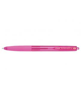 Pilot Boligrafo de Bola Retractil SuperGrip G - Punta Redonda 1.0mm - Trazo 0.4mm - Tinta de Aceite - Grip Ergonomico - Color Ro