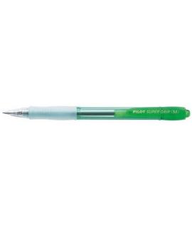 Pilot Boligrafo de Bola Retractil Super Grip Neon Colour - Recargable - Punta 1.0mm - Trazo 0.25mm - Tinta a Base de Aceite - Co