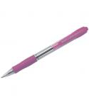 Pilot SuperGrip Boligrafo de Bola Retractil - Punta 1.0mm - Trazo 0.27mm - Tinta de Aceite - Grip Ergonomico - Color Rosa