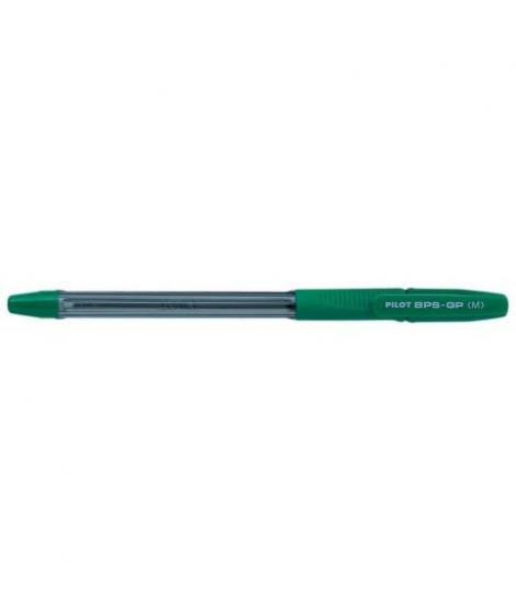 Pilot Boligrafo de Bola BPS-GP - Recargable - Punta Mediana de 1mm - Trazo de 0.25mm - Color Verde