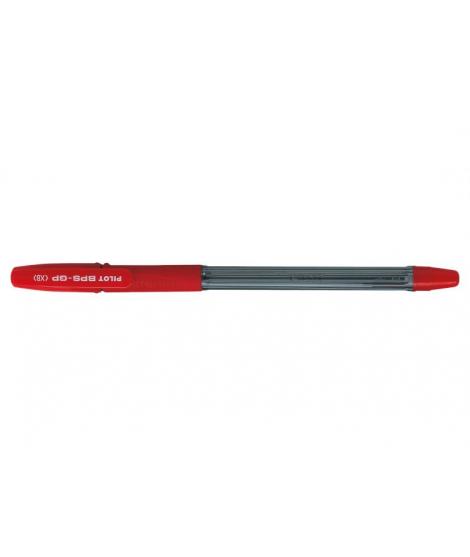 Pilot Boligrafo de Bola BPS-GP - Recargable - Punta Extra Ancha de 1.60mm - Trazo de 0.33mm - Color Rojo