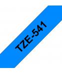Brother TZe541 Cinta Laminada Generica de Etiquetas - Texto negro sobre fondo azul - Ancho 18mm x 8 metros