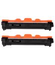 Brother TN1050 Negro Pack de 2 Cartuchos de Toner Genericos