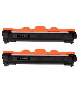 Brother TN1050 Negro Pack de 2 Cartuchos de Toner Genericos