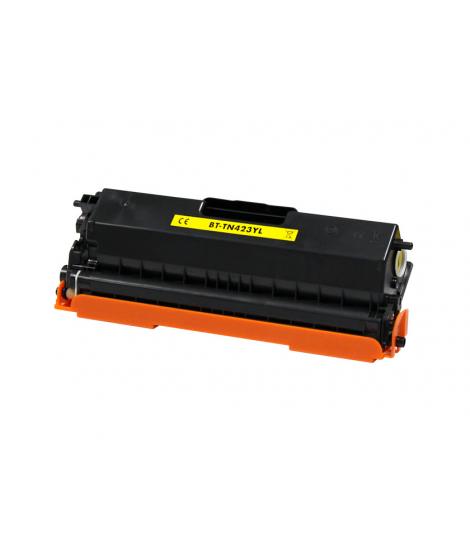 Brother TN421/TN423/TN426 Amarillo Cartucho de Toner Generico - Reemplazas TN421Y/TN423Y/TN426Y