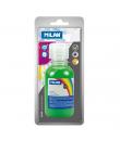 Milan Botella de Tempera 125 ml - Tapon Dosificador - Secado Rapido - Mezclable - Color Verde Claro