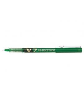 Pilot Boligrafo de Tinta Liquida V7 HI-Tecpoint Rollerball - Punta Fina de Aguja 0.7mm - Trazo 0.5mm - Color Verde