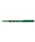 Pilot Boligrafo de Tinta Liquida V7 HI-Tecpoint Rollerball - Punta Fina de Aguja 0.7mm - Trazo 0.5mm - Color Verde