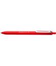Pentel iZee Boligrafo de Bola Retractil - Punta 0.7mm - Trazo 0.35mm - Clip de Metal - Color Rojo