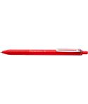 Pentel iZee Boligrafo de Bola Retractil - Punta 0.7mm - Trazo 0.35mm - Clip de Metal - Color Rojo