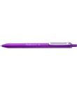 Pentel iZee Boligrafo de Bola Retractil - Punta 0.7mm - Trazo 0.35mm - Clip de Metal - Color Violeta