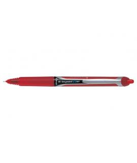 Pilot Boligrafo de Tinta Liquida Hi-Tecpoint V7 RT - Retractil - Recargable - Punta Fina de Aguja 0.7mm - Trazo 0.35mm - Color R