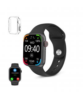 Ksix Smartwatch Urban 4 Mini - Ritmo Cardiaco - Control de Sueño - Color Negro