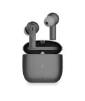 Ksix Meteor Auriculares Inalambricos - Estuche Metalico - ENC - Color Negro