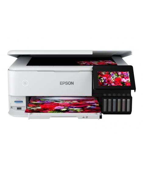 Epson EcoTank ET8500 Impresora Multifuncion Fotografica Color WiFi Duplex (Botellas 114)