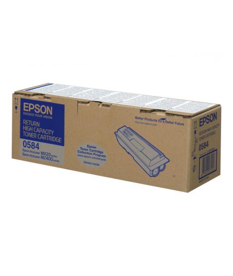 Epson Aculaser M2400/MX20 Negro Cartucho de Toner Original - C13S050584/C13S050582