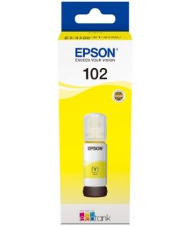 Epson 102 Amarillo Botella de Tinta Original - C13T03R440