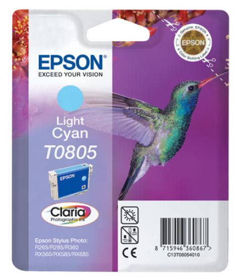 Epson T0805 Cyan Light Cartucho de Tinta Original - C13T08054011