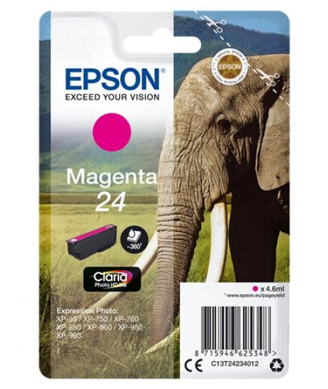Epson T2423 (24) Magenta Cartucho de Tinta Original - C13T24234012