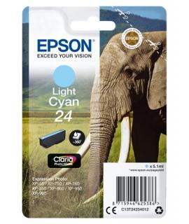 Epson T2425 (24) Cyan Light Cartucho de Tinta Original - C13T24254012