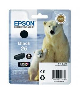 Epson T2601 (26) Negro Cartucho de Tinta Original - C13T26014012