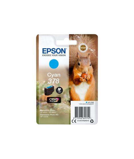 Epson 378 Cyan Cartucho de Tinta Original - C13T37824010