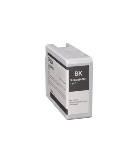 Epson SJIC36P Negro Cartucho de Tinta Original - C13T44C140/SJIC36P(K)