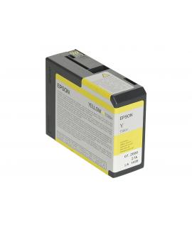 Epson T5804 Amarillo Cartucho de Tinta Original - C13T580400