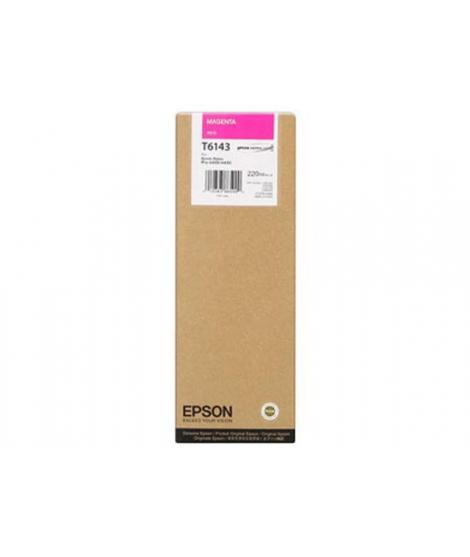Epson T6143 Magenta Cartucho de Tinta Original - C13T614300