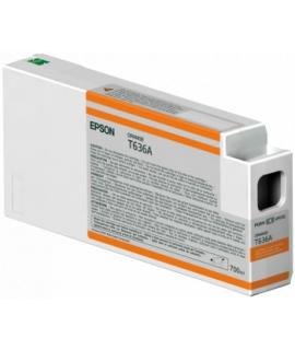 Epson T636A Naranja Cartucho de Tinta Original - C13T636A00