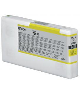 Epson T6534 Amarillo Cartucho de Tinta Original - C13T653400