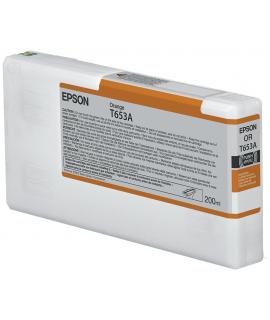 Epson T653A Naranja Cartucho de Tinta Original - C13T653A00