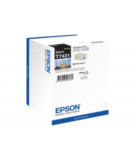 Epson T7431 Negro Cartucho de Tinta Original - C13T74314010