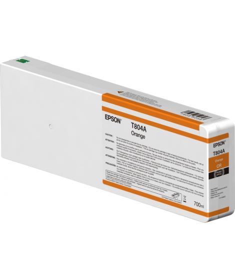 Epson T804A Naranja Cartucho de Tinta Original - C13T804A00