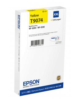 Epson T9074 Amarillo Cartucho de Tinta Original - C13T907440