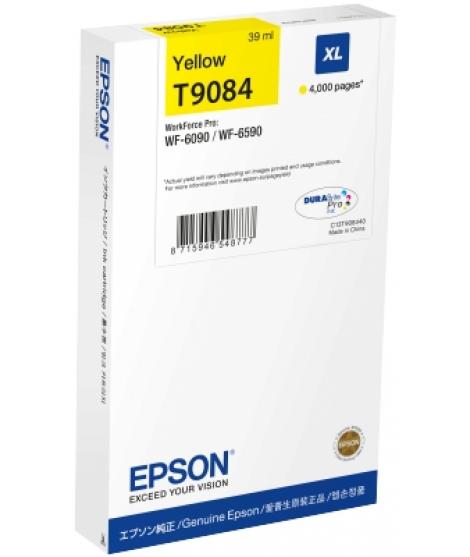 Epson T9084 Amarillo Cartucho de Tinta Original - C13T908440