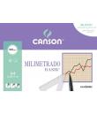 Canson Minipack de 12 Hojas A4 - Milimetrado Basik - 21x29.7cm - 100g - Color Sepia