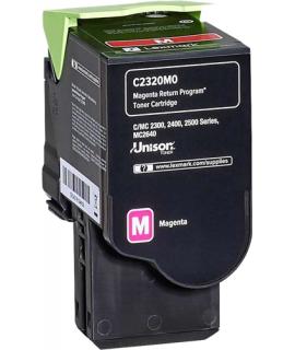 Lexmark C2325/C2425/C2535/MC2325/MC2425/MC2535/MC2640 Magenta Cartucho de Toner Original - C2320M0