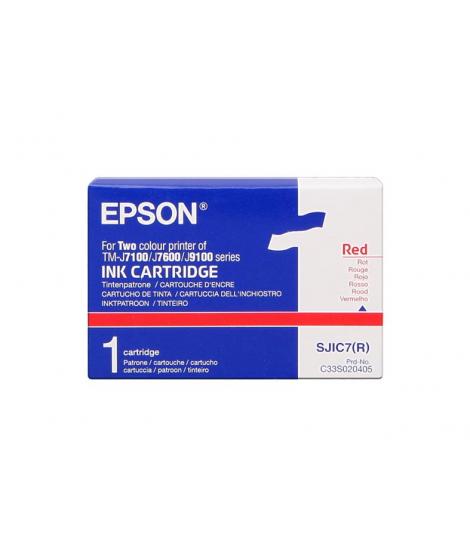 Epson SJIC7 Rojo Cartucho de Tinta Original - C33S020405