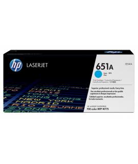 HP CE341A Cyan Cartucho de Toner Original - 651A