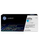 HP CE341A Cyan Cartucho de Toner Original - 651A